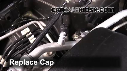 How to Add Refrigerant to a 2010-2013 Mazda 3 - 2011 Mazda 3 S 2.5L 4